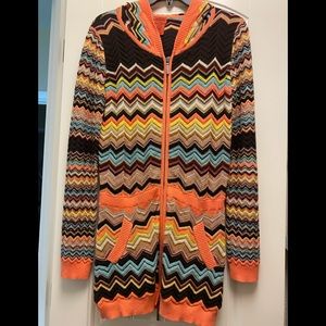 Missoni Zip Up Hoodie Youth XL